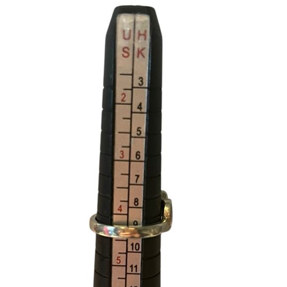 Tiffany & Co. Paloma Picasso Sterling Silver Loving Heart Ring - Size 4.5 - Picture 4 of 8